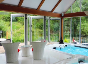 White Bi-Fold Doors Internal