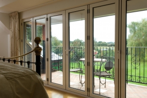 White Bi-Fold Doors Internal