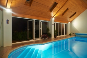 White Bi-Fold Doors Internal