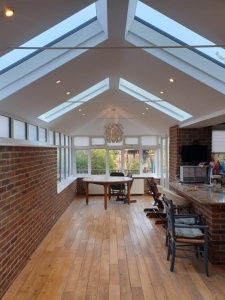 Skylights and White UPVC Windows & Doors