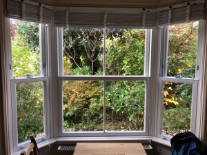 White Rehau Heritage Window Internal