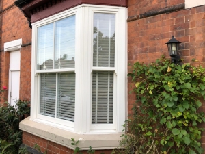 White Rehau Heritage Window