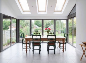 Bi-Fold Doors and Skylights Internal