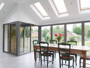 Bi-Fold Doors and Skylights Internal