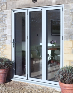 White Bi-Fold Doors