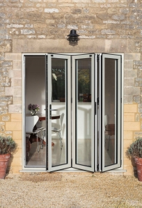White Bi-Fold Doors
