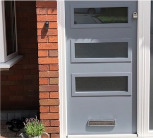 Grey Composite Door